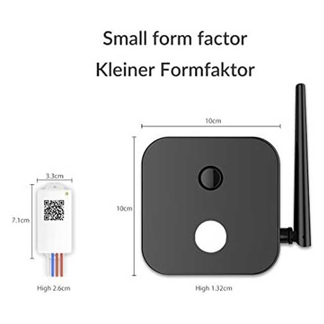 WisQo Smart Lighting, 2 Receiver Kit – Compatible with Alexa and Google Home Hub Required