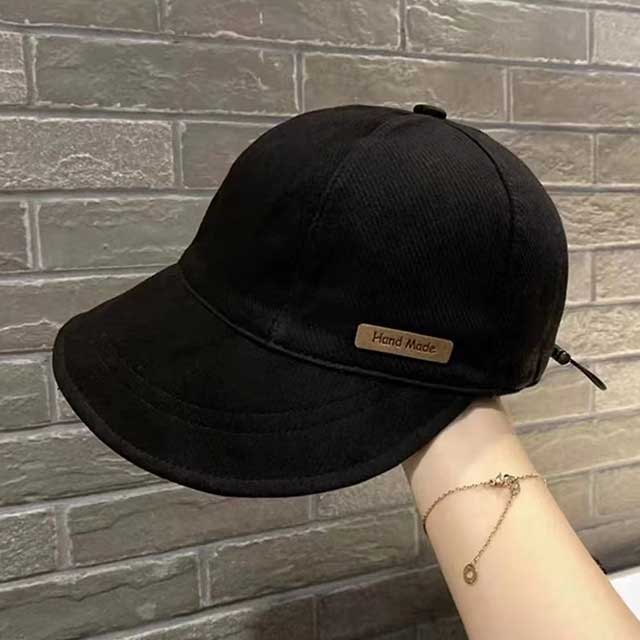 Women’s Foldable Sun Hat – Wide Brim Cotton Bucket Hat for Summer Beach & Outdoor UV Protection