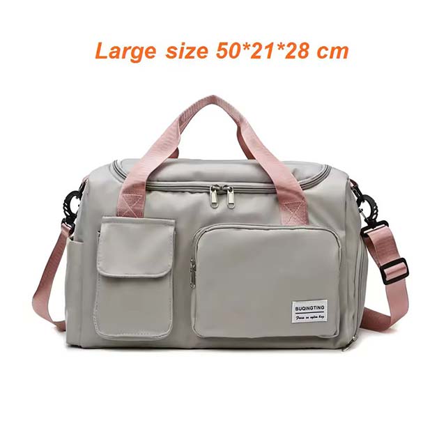 Women's Travel Handbags & Gym Shoulder Bags - Waterproof Oxford Fitness, Camping, Trekking & Hiking Crossbody Bag