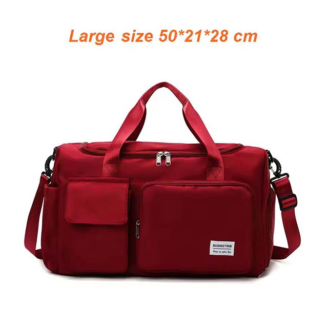 Women's Travel Handbags & Gym Shoulder Bags - Waterproof Oxford Fitness, Camping, Trekking & Hiking Crossbody Bag