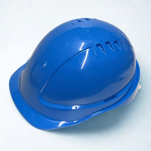 Workwear Safety Helmet – Blue PPE Head Protection for Job Sites and Heavy-Duty Tasks