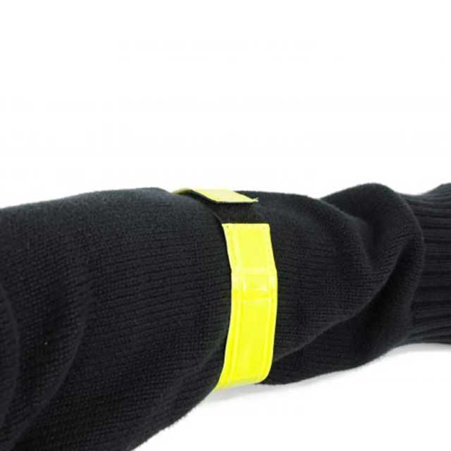 Yellow Reflective Arm/Leg Band – High Visibility Safety Gear for Running, Cycling & Outdoor Activities