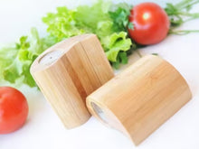 SAlière et poivrière BAMBUM® au gingembre