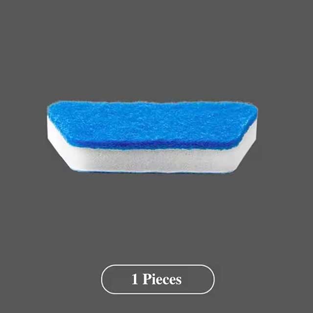 Bathroom Wall Brush Multifunctional Long Handle Removable Sponge Brush - Tile, Floor & Bathtub Cleaning Tool for Household