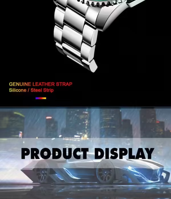 BENYAR Stainless Steel Men Automatic Movement Watch Model (BY-5152)