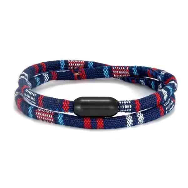 Black Magnet Buckle Waterproof Women Bracelet (EGBT091)