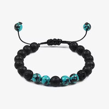 Blue Adjustable Shamballa Bracelet (EGBT317)