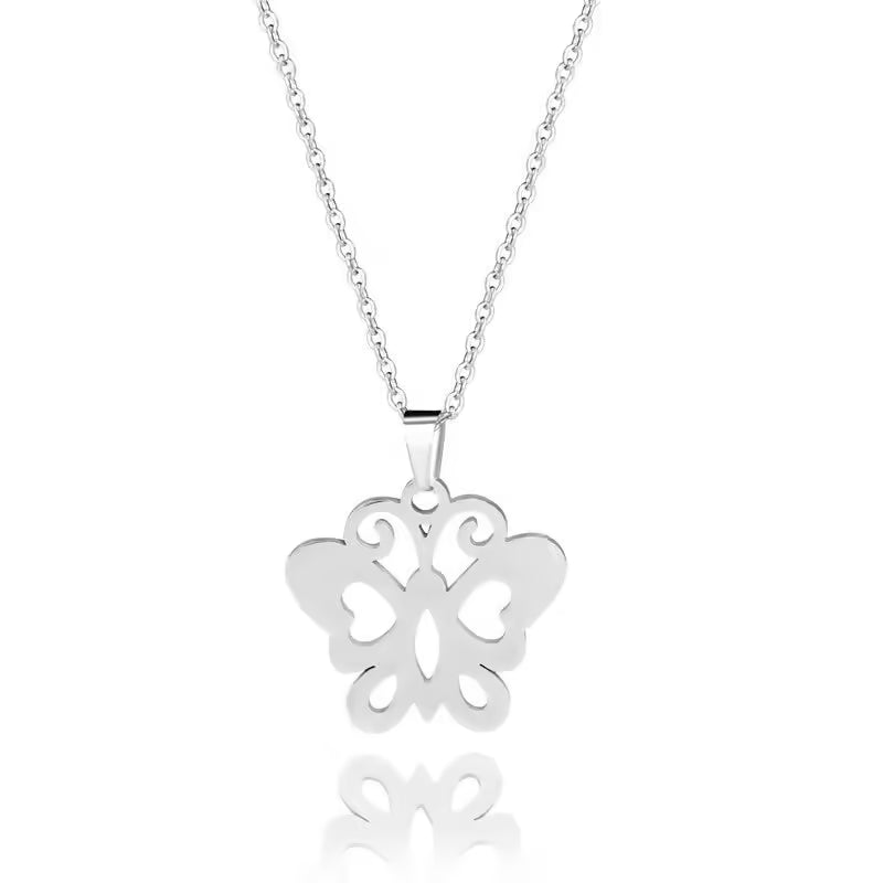 Butterfly Chain Women Necklace(EGN154)
