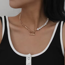 Chain x Pearl Women Necklace (EGN002)