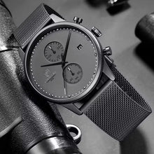 Montre homme CHEETAH Chronographe en maille et acier inoxydable (CH1605M)