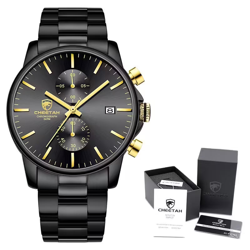 CHEETAH Chronograph Stainless Steel Men Watch (CH1604)