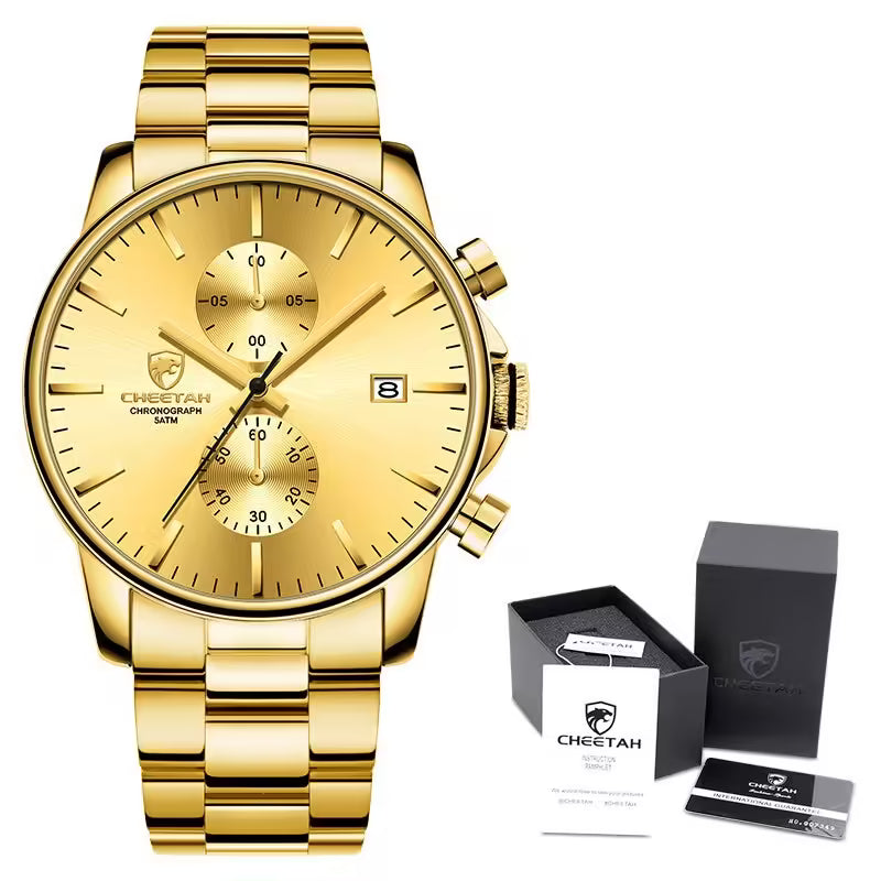 CHEETAH Chronograph Stainless Steel Men Watch (CH1604)