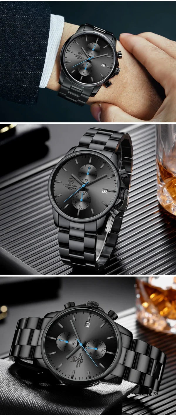 CHEETAH Chronograph Stainless Steel Men Watch (CH1604S)