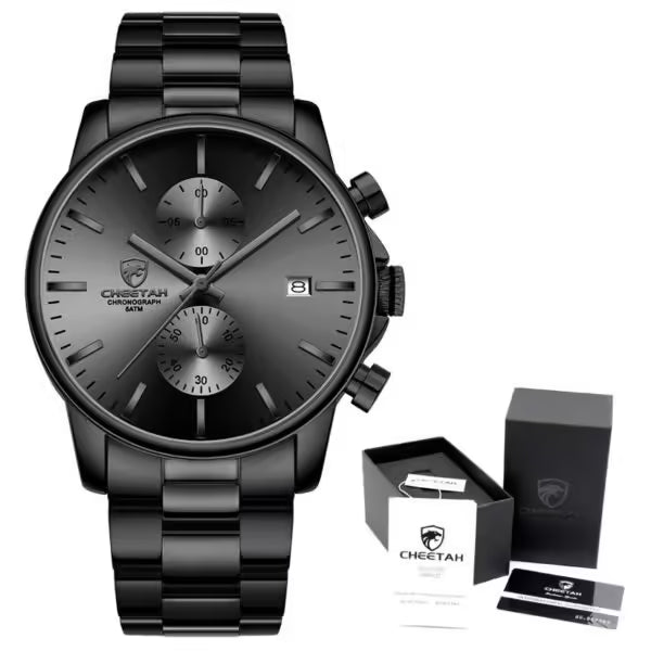 CHEETAH Chronograph Stainless Steel Men Watch (CH1604S)