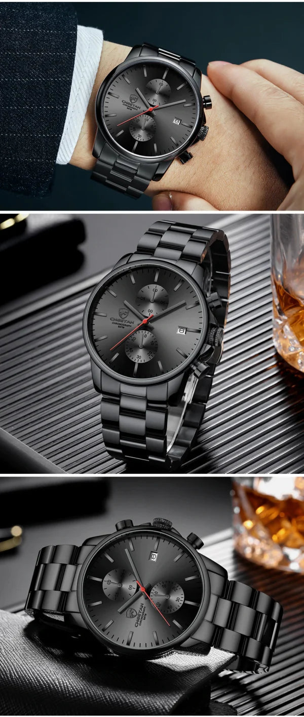 CHEETAH Chronograph Stainless Steel Men Watch (CH1604S)