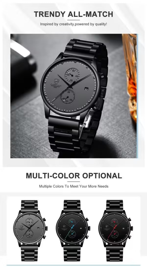 CHEETAH Chronograph Stainless Steel Men Watch (CH1605S)