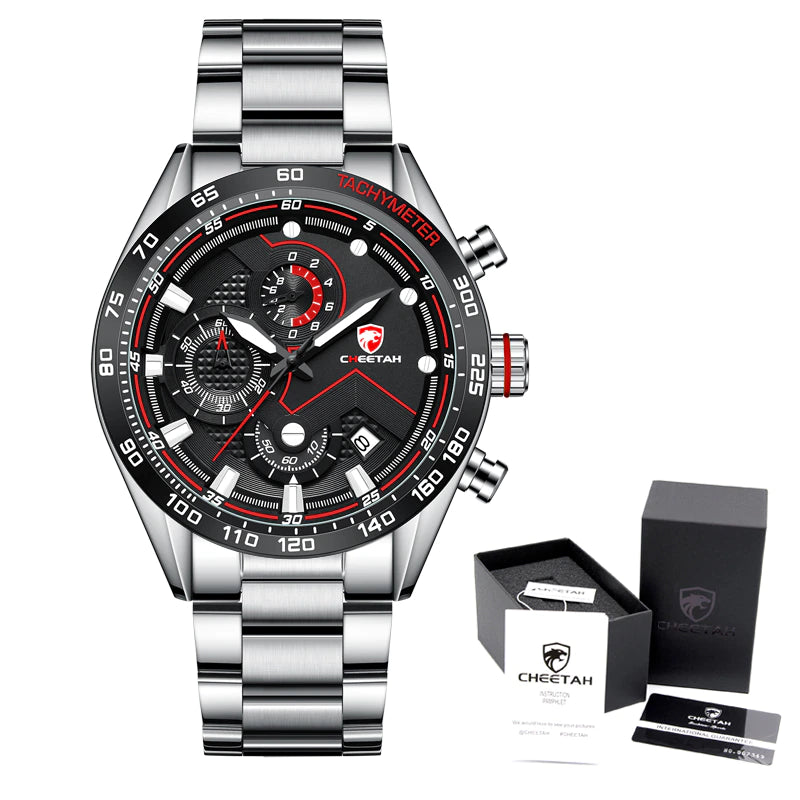 CHEETAH Chronograph Stainless Steel Men Watch (CH1614)