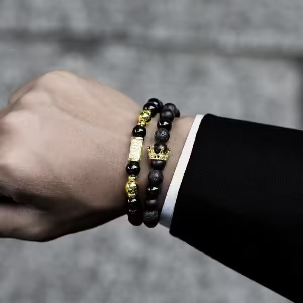 Classic Handmade Bead Bracelet Set (EGBT217)