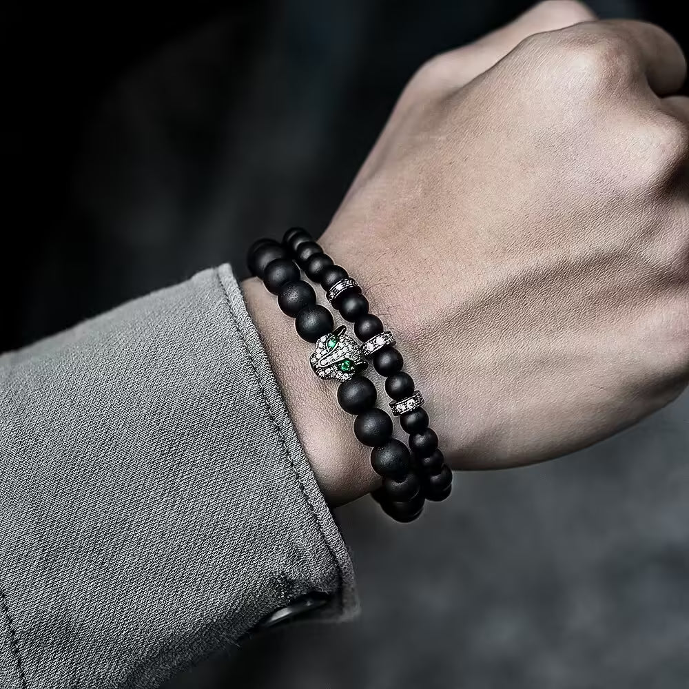 Ensemble de bracelets classiques faits main en perles (EGBT226)