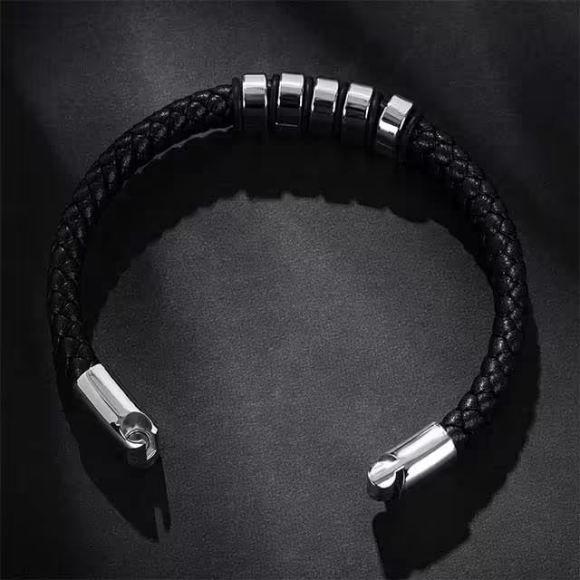 Classy Men Leather Bracelet (EGBT077)