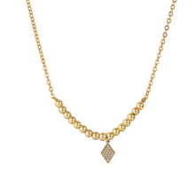 Classy Zircon Women Pendant Necklace (EGN032)