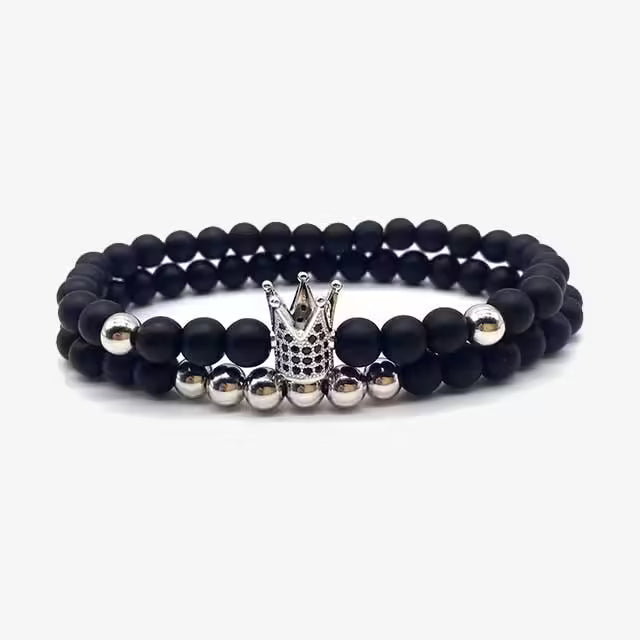 طقم تاج من قطعتين من سوار الخرز (EGBT192)