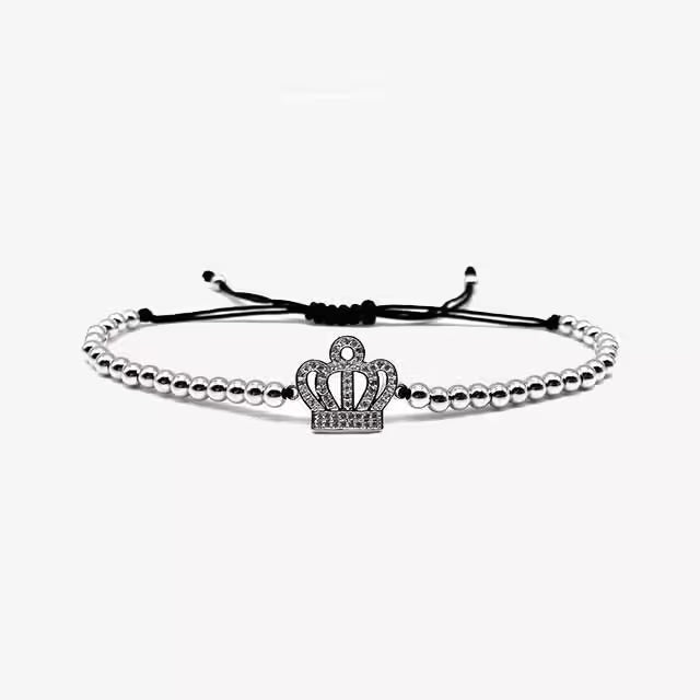 Crown Shamballa Bracelet (EGBT214)