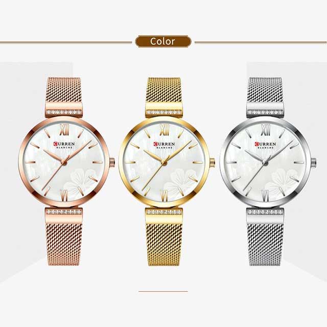 curen women flower stainless steel cu9067 gallery img 4