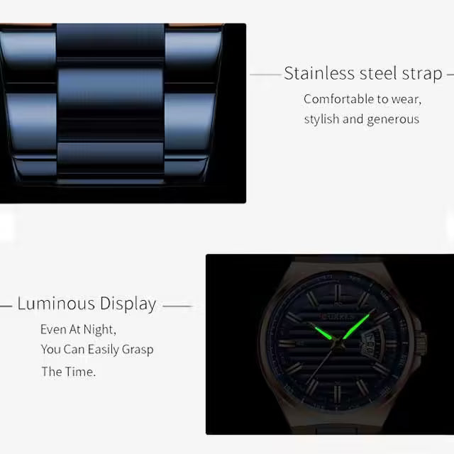 ساعة CURREN Calendar للرجال (CU8375)