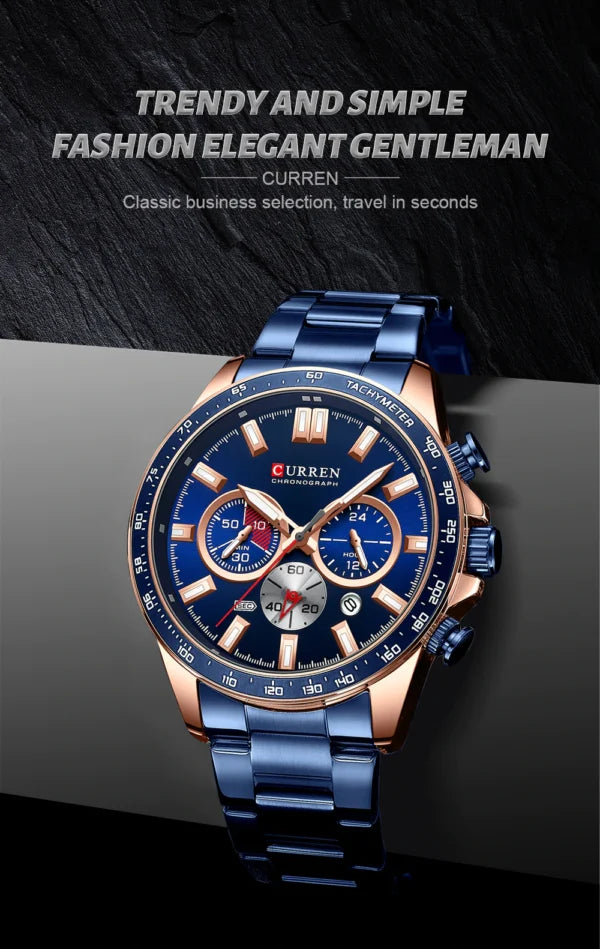 CURREN Men Chronograph Watch (8418)