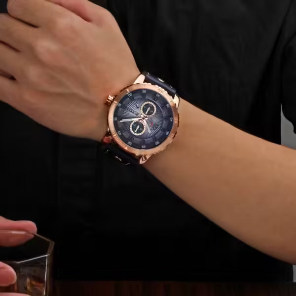 Montre en cuir élégante pour homme CURREN (CU 8206)