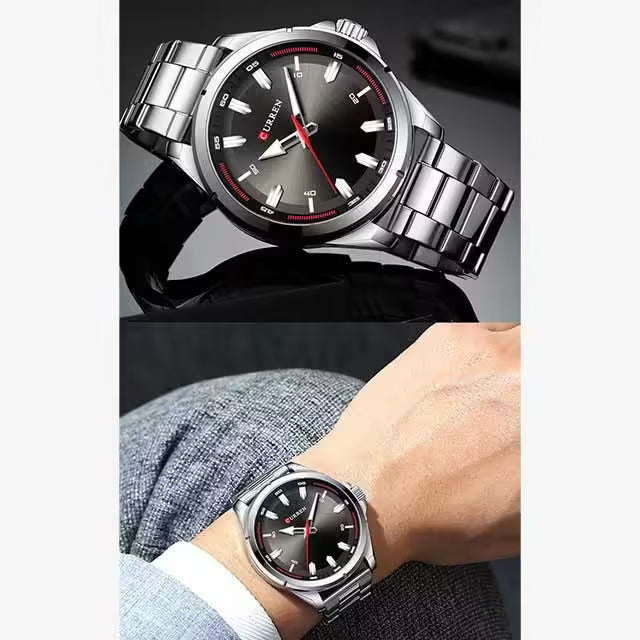 Montre homme élégante en acier inoxydable CURREN (CU8320)