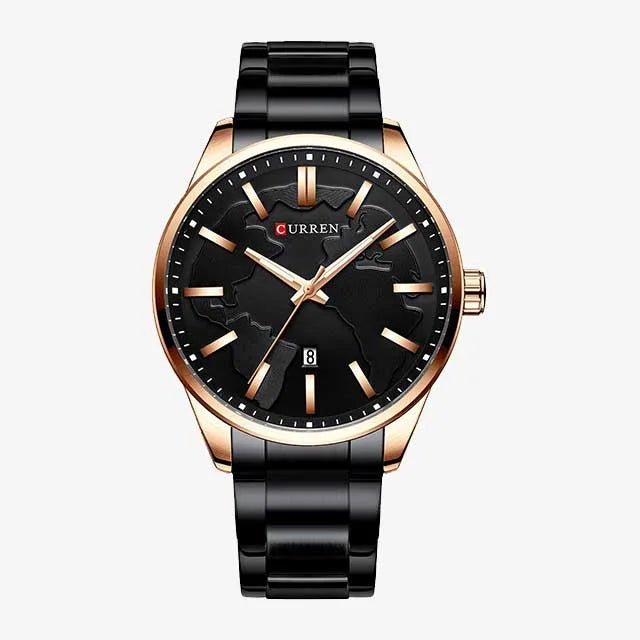 curren men map stainless watch cu8366 gallery img 21 jpg