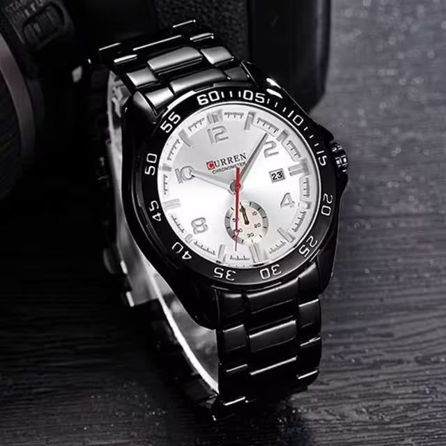 CURREN Men Stainless Watch (CU8113)
