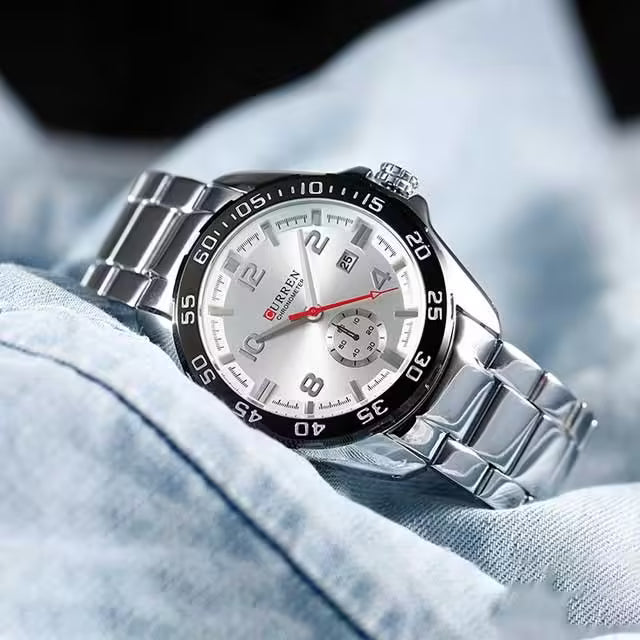 CURREN Men Stainless Watch (CU8113)