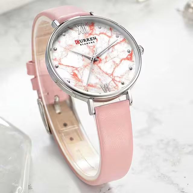 CURREN Women Fashion Leather Watch (CU9045L)