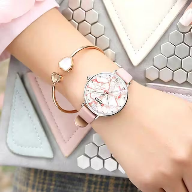 CURREN Women Fashion Leather Watch (CU9045L)
