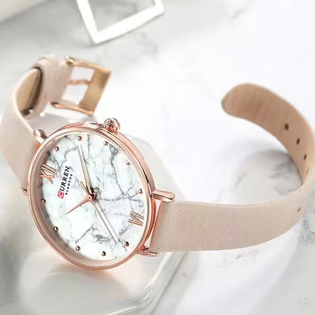 CURREN Women Fashion Leather Watch (CU9045L)