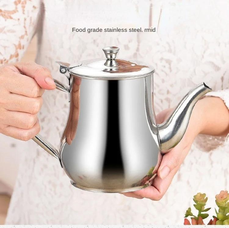 Bidon d'huile en acier inoxydable