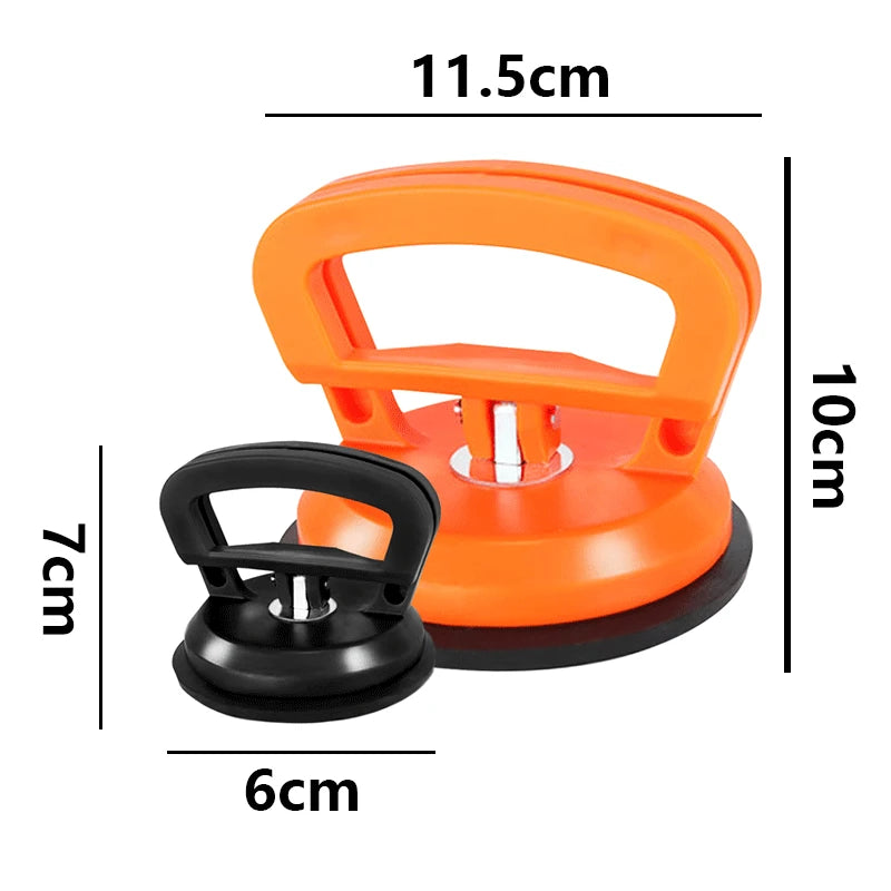 Heavy Duty Aluminum Glass Suction Cup Lifter Vacuum Plate Puller Handle for Glass & Tile Lifting