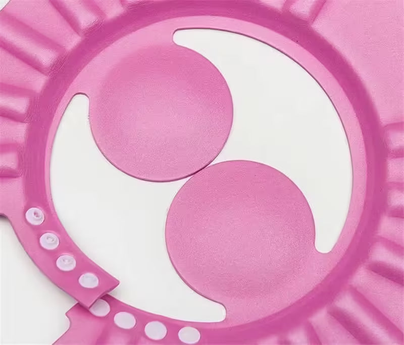 Safe Baby Shampoo Shower Bath Cap Soft Hair Wash Shield for Babies & Kids | Adjustable Bathing Protection Hat for Toddlers