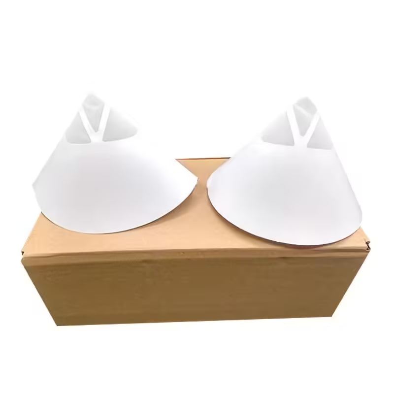 Paint Filter Paper 10x19 cm Disposable Conical Strainer Funnel Paper Filter for Smooth Paint Application 10pcs/set