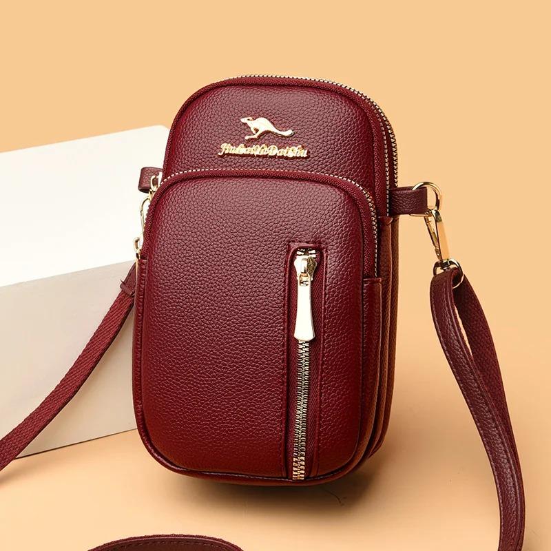 Sac à main de luxe pour femme, petit format, avec poche pour téléphone portable (EGB188)