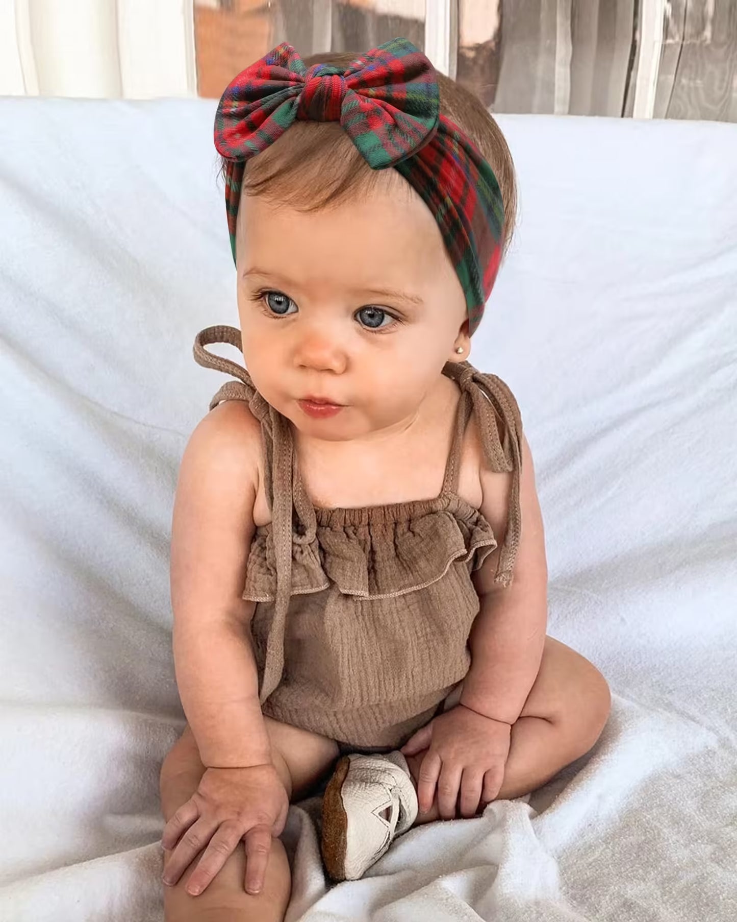 Candy Colors Baby Bowknot Hairband Broadside Elastic Headband for Kids Girls | Boutique Turban Hair Accessories