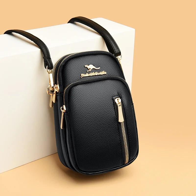 Sac à main de luxe pour femme, petit format, avec poche pour téléphone portable (EGB188)