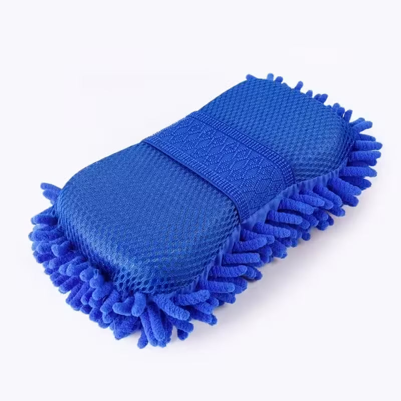 Microfiber Car Wash Sponge & Detailing Brush Set Premium Cleaning Towel & Auto Gloves for Car Care & Styling Accessories