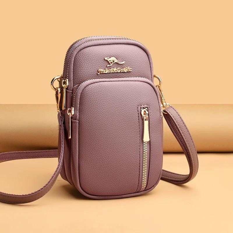 Sac à main de luxe pour femme, petit format, avec poche pour téléphone portable (EGB188)