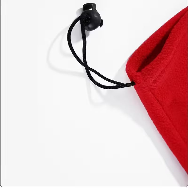 وشاح لرقبة مقاوم للرياح للرجال والنساء لراكبي الدراجات النارية في الشتاء، وأنبوب رقبة مقاوم للبرد وغطاء نصف الوجه