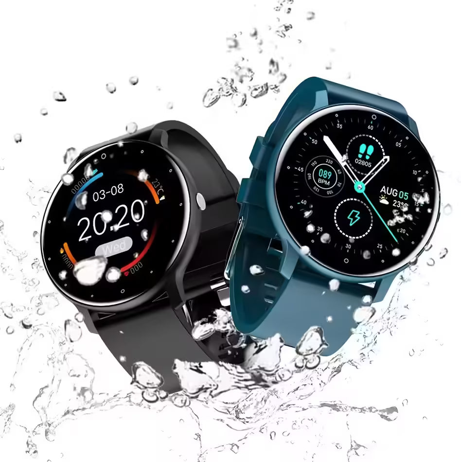 New Smart Watch for Men and Women - Real-time Activity Tracker, Heart Rate Monitor, Sports Clock for Android & iOS