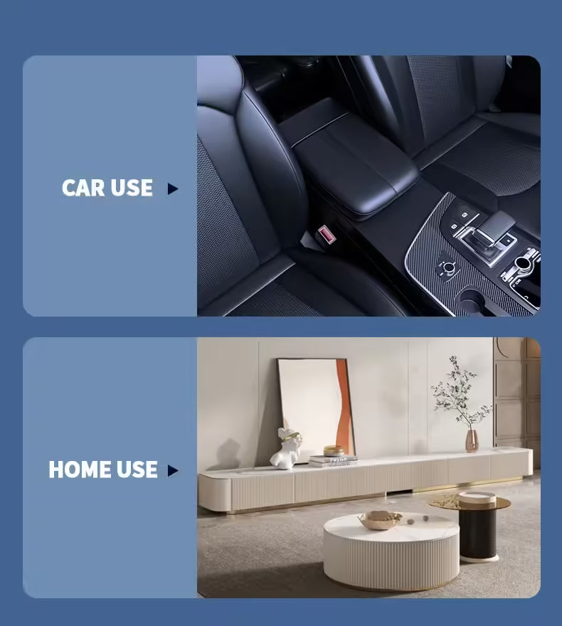 Aspirateur sans fil polyvalent pour voiture et maison - Aspirateur portable eau et poussière à forte aspiration pour un nettoyage facile